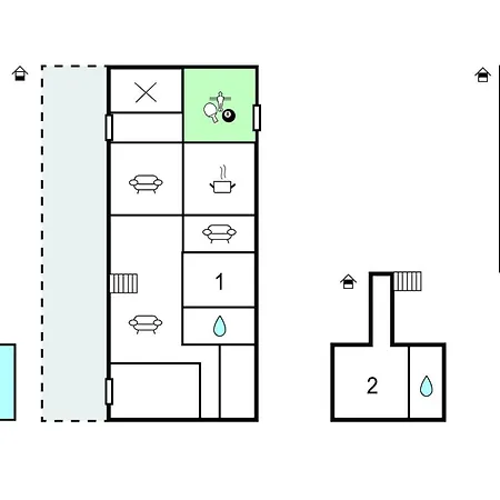 Cozy In With Private Swimming Pool, Be Inside Or Outside *